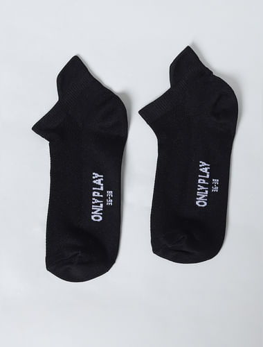PLAY Black Logo Print Socks