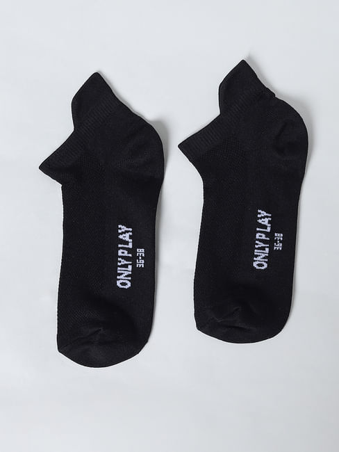 PLAY Black Logo Print Socks