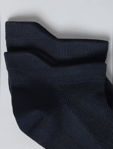 PLAY Navy Blue Logo Print Socks