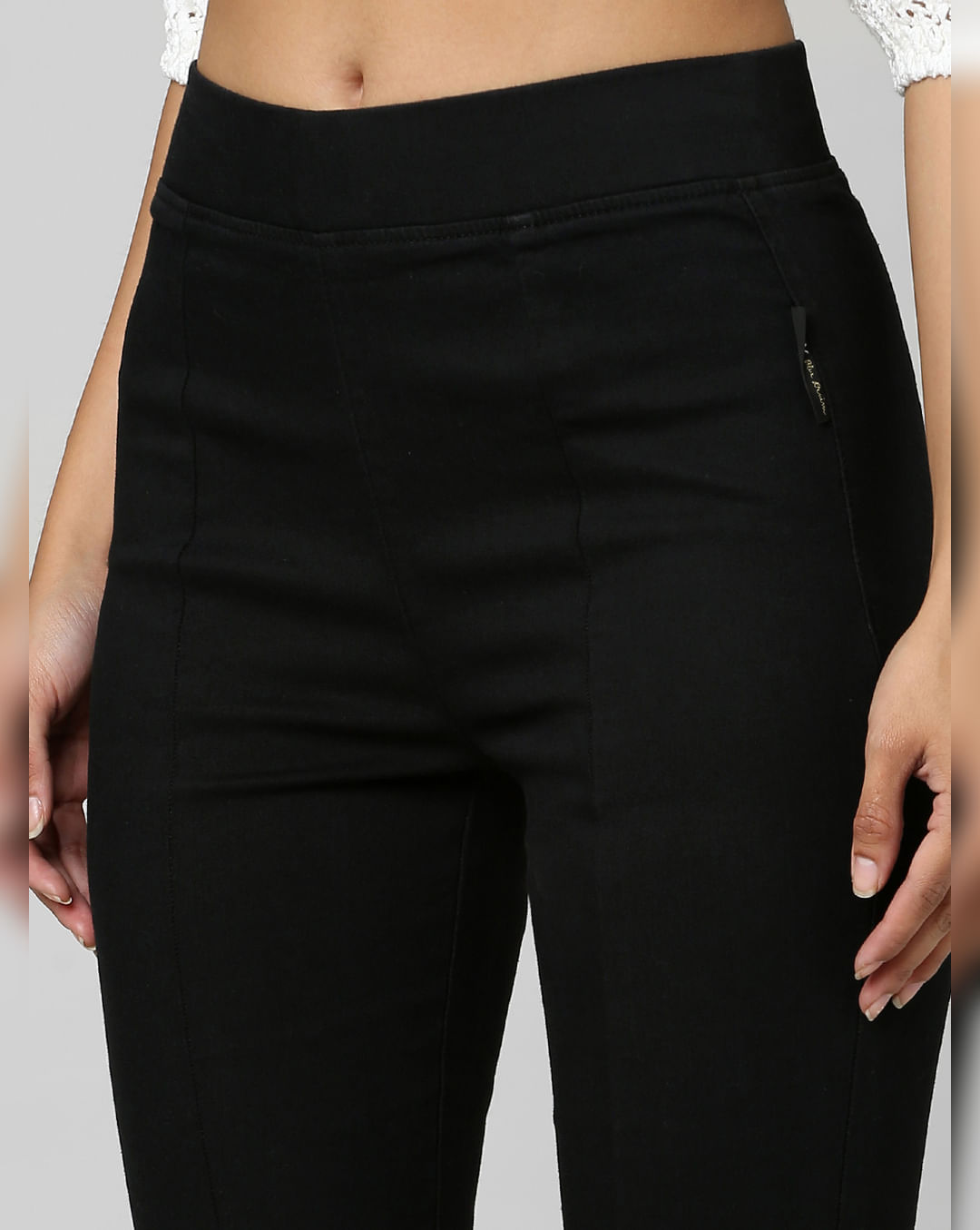 Jeans RST Reinforced Jegging femme textile - noir taille S
