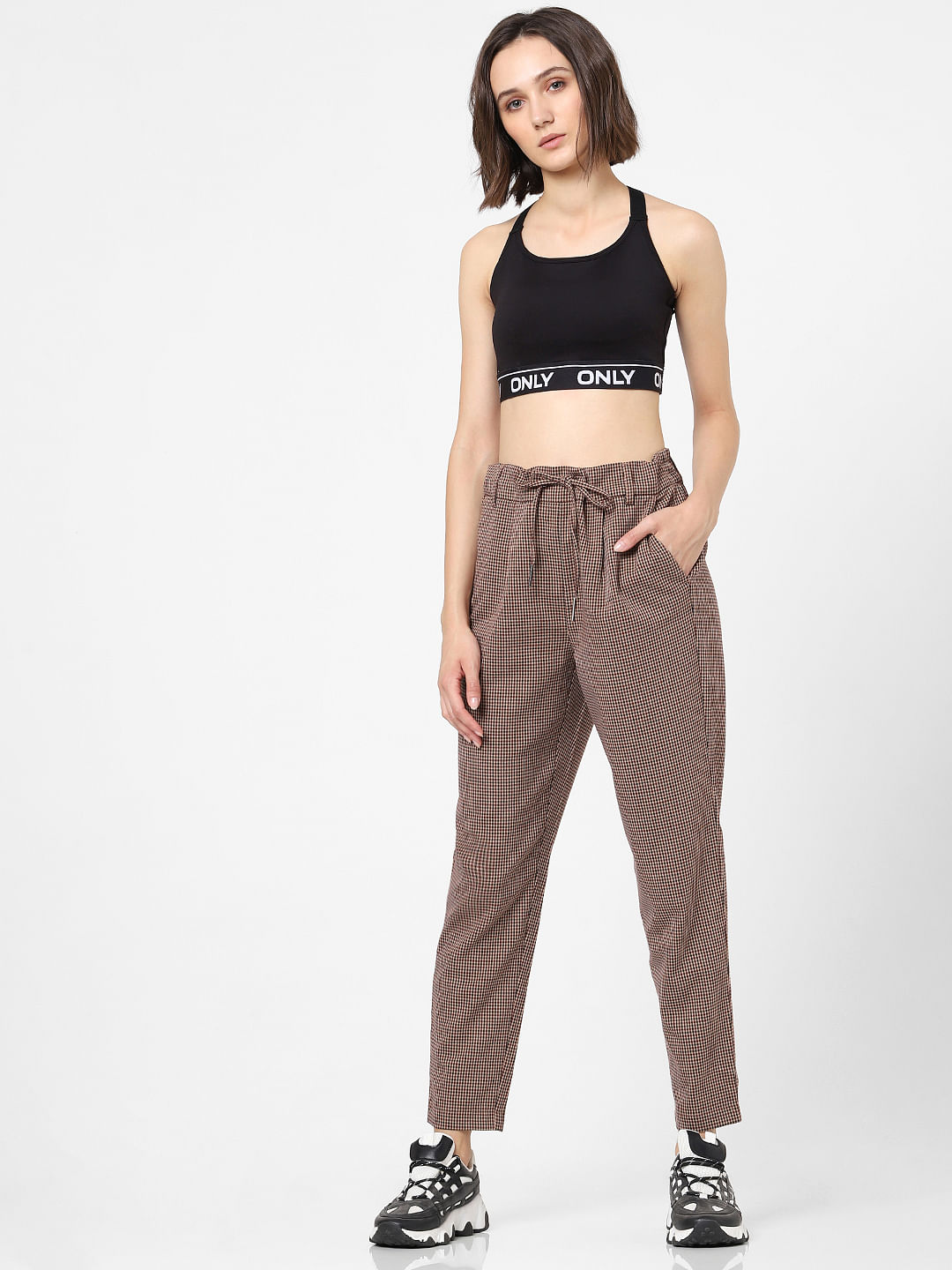 Stradivarius wide leg relaxed dad trousers in grey  ASOS