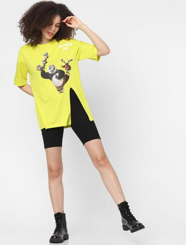 Yellow Kung Fu Panda T-shirt