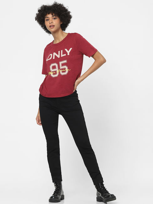 Buy Trendy Tees & T-shirts for Women Online in India