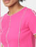Pink Overstitch T-shirt