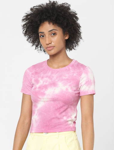Pink Tie Dye T-shirt