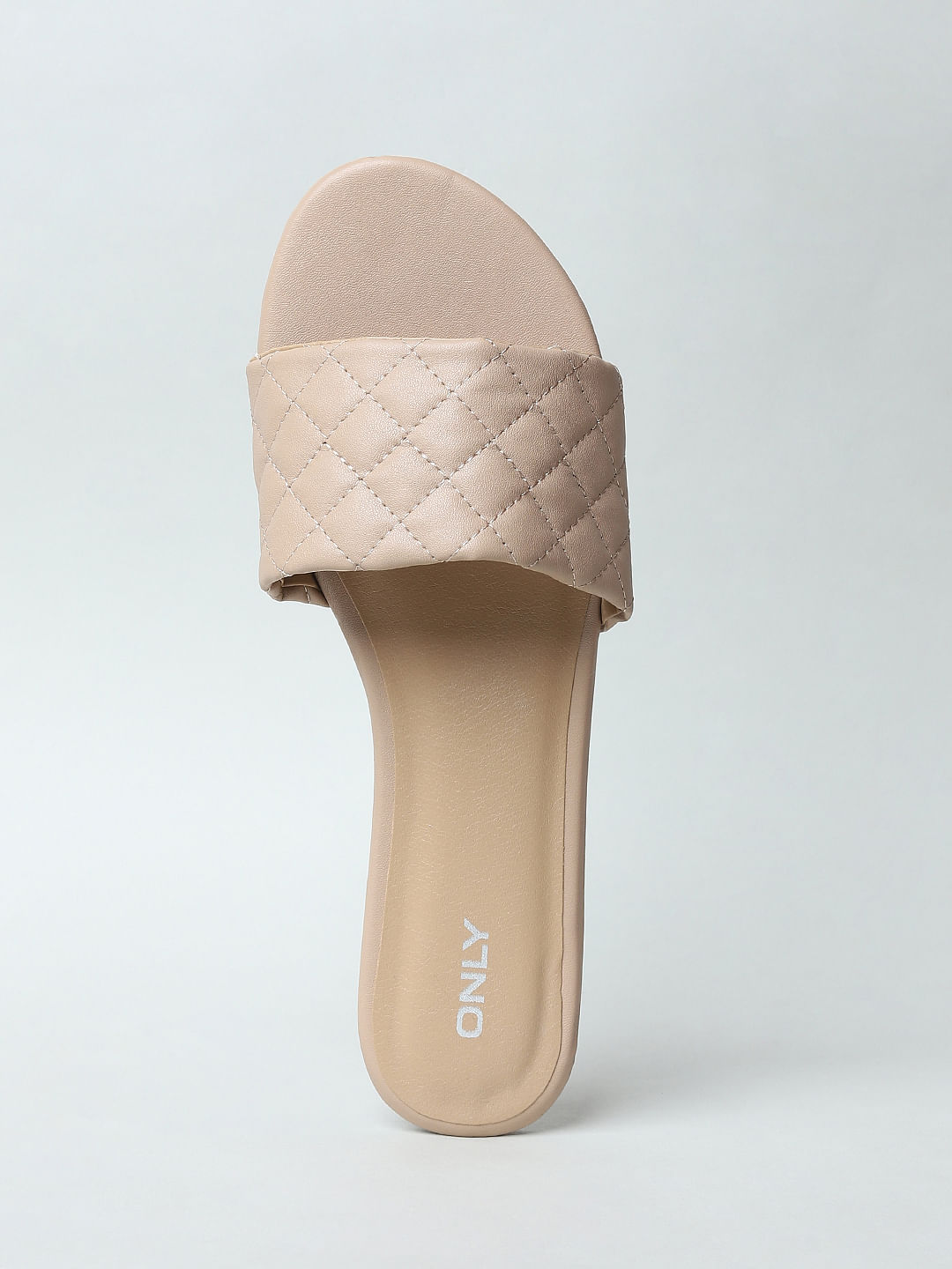 Quilted strap 2024 sandals