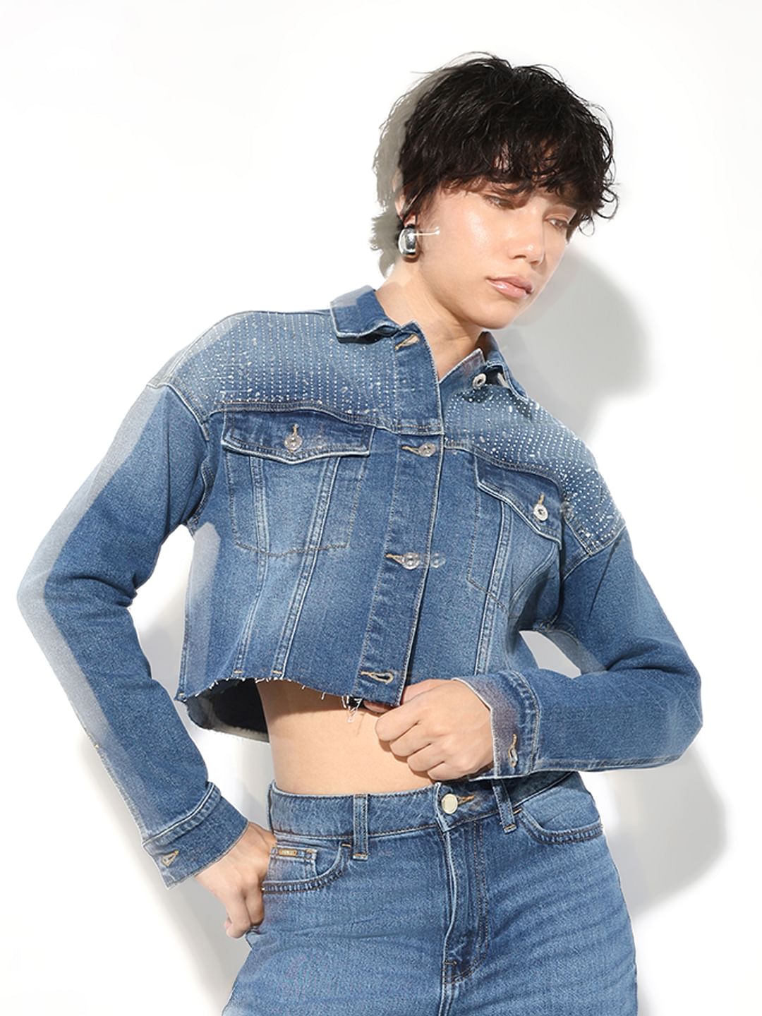 Jeans jackets for womens online hotsell