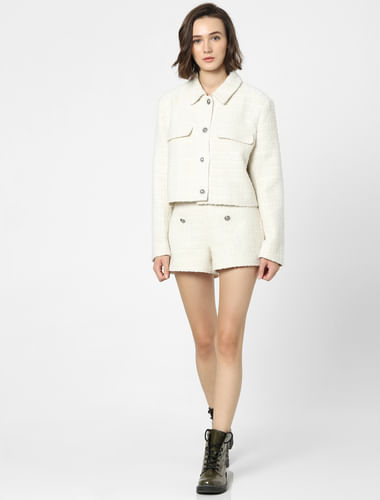 Off-White Co-ord Tweed Jacket