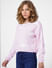 Pink Jacquard Pullover