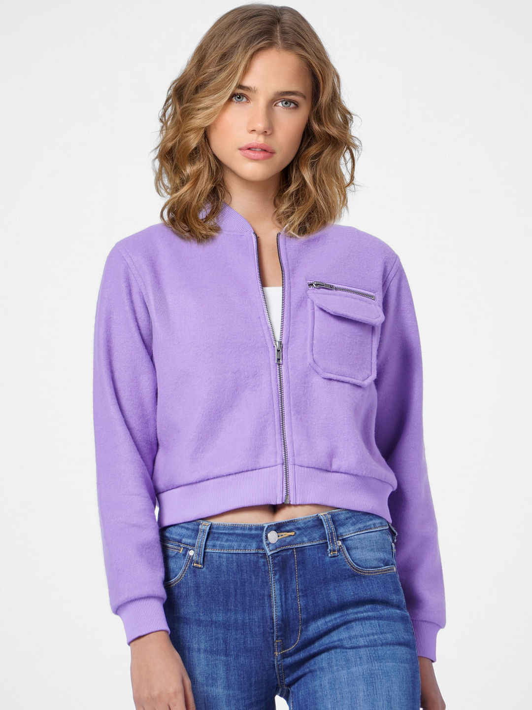 Cheap purple outlet jacket