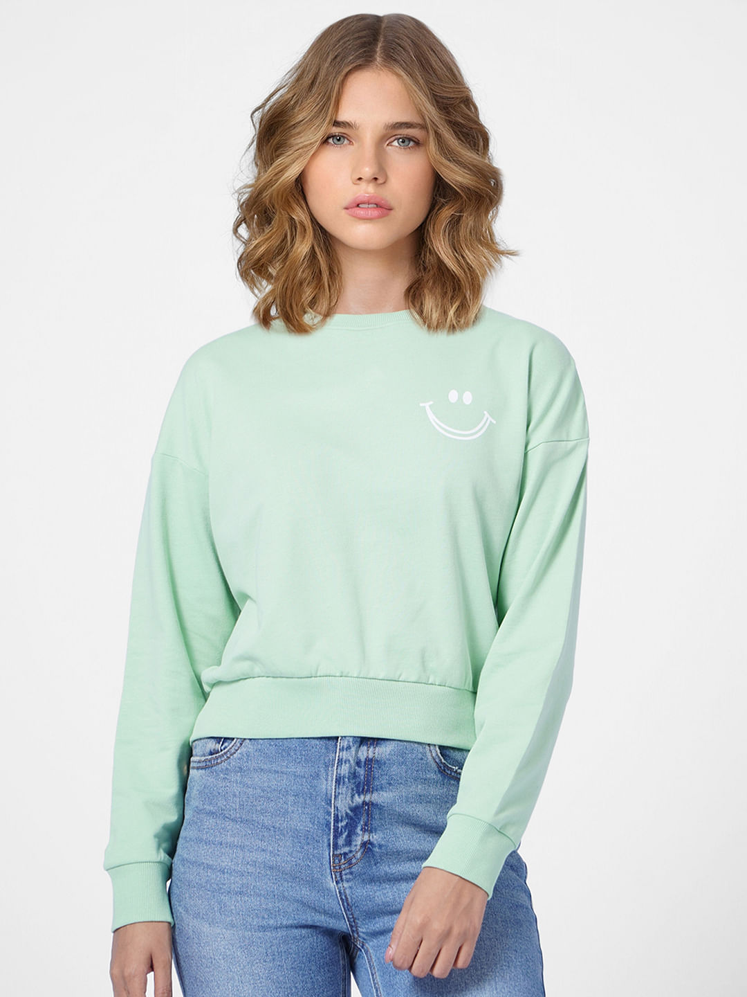 WOMEN FASHION Jumpers & Sweatshirts Fur Gray S Zara jumper discount 50% 