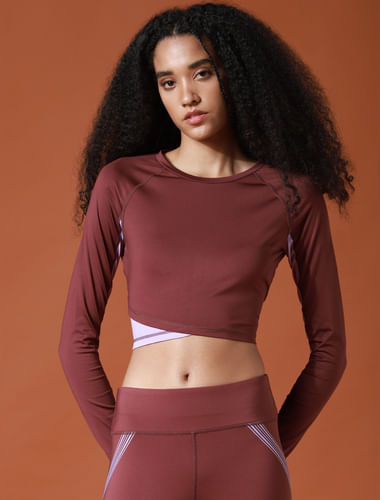 PLAY Brown Co-ord Training Top
