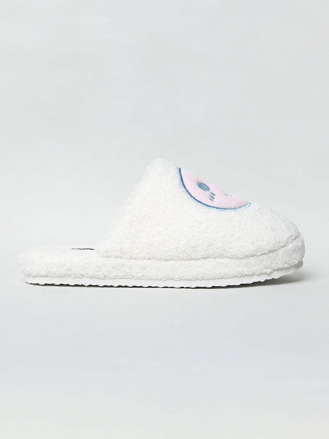 Womens discount terry slippers