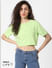 Neon Green Crop T-shirt