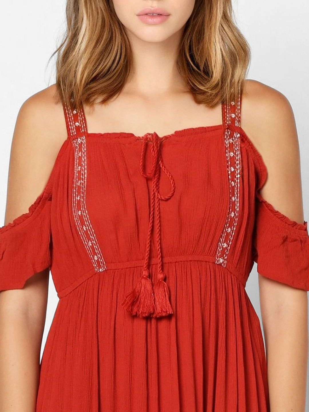 cold shoulder sundress