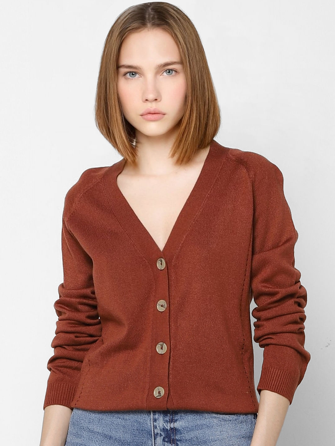 button down cardigan