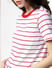 White Striped T-shirt