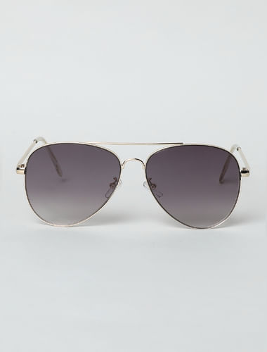 Golden Aviator Sunglasses
