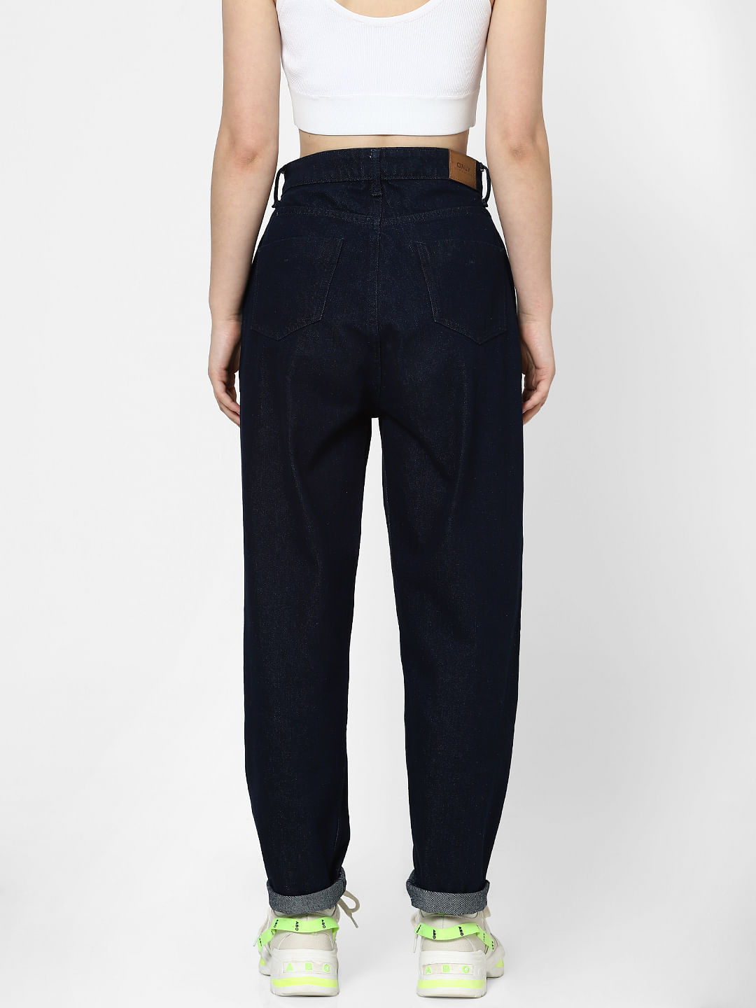 Navy Blue XS discount 84% WOMEN FASHION Trousers Basic Zara Chino trouser 