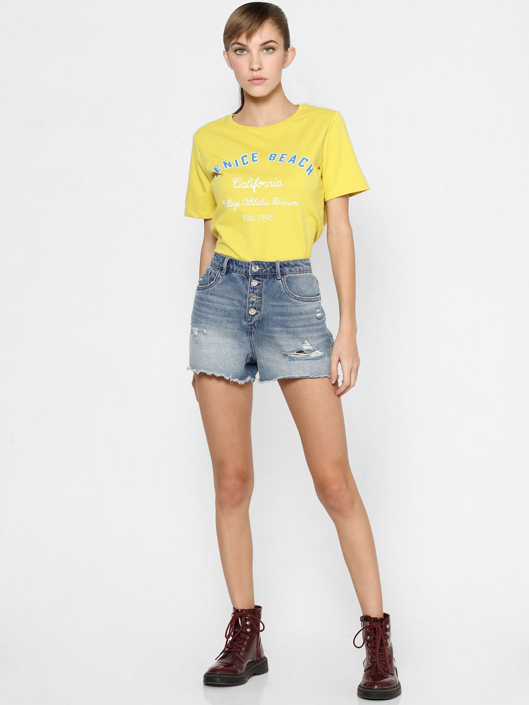 Brown/Yellow S discount 52% WOMEN FASHION Shirts & T-shirts Shirt Print Ines Shirt 