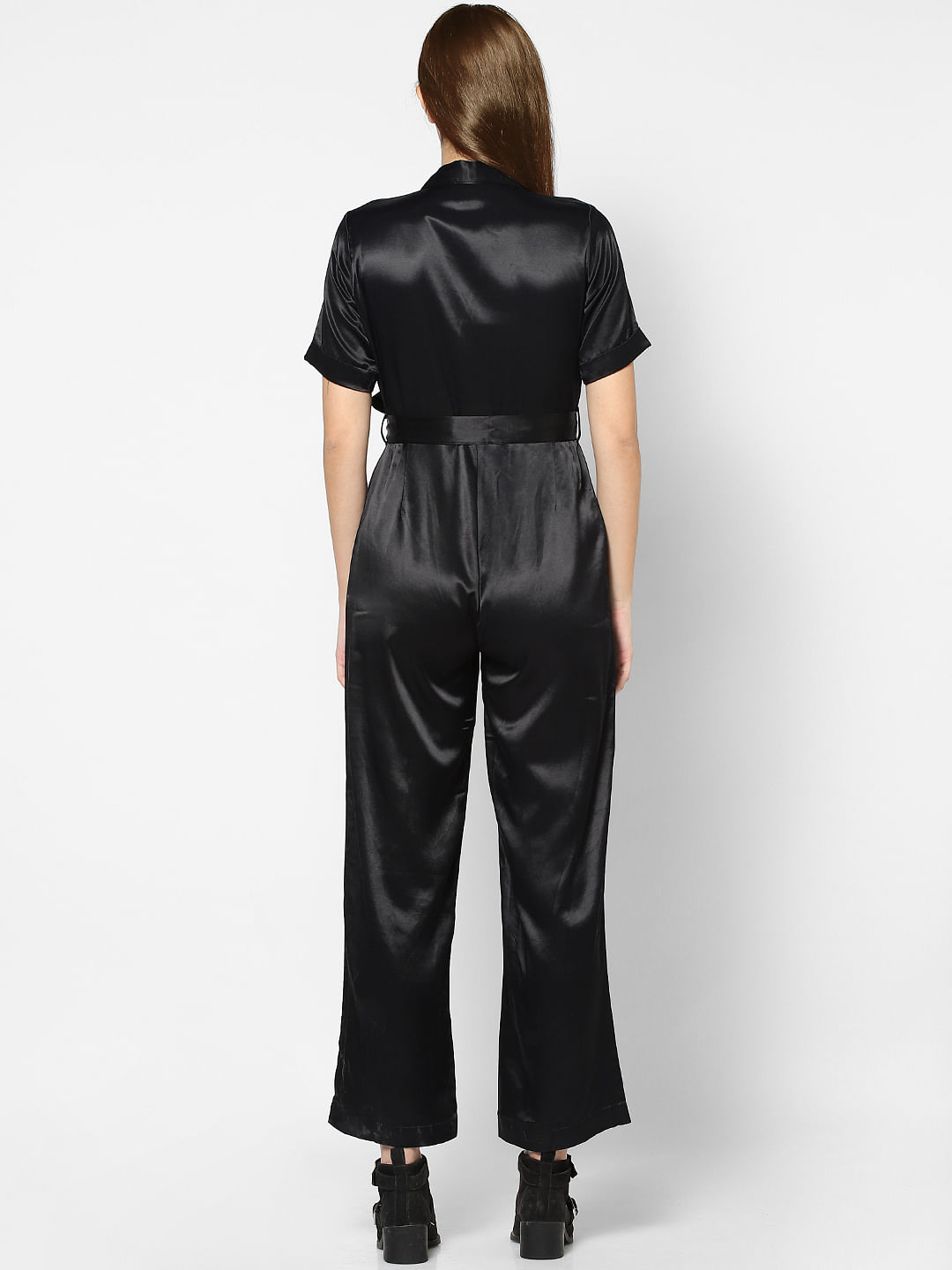 discount 60% H&M slacks WOMEN FASHION Trousers Slacks Leatherette Black 36                  EU 