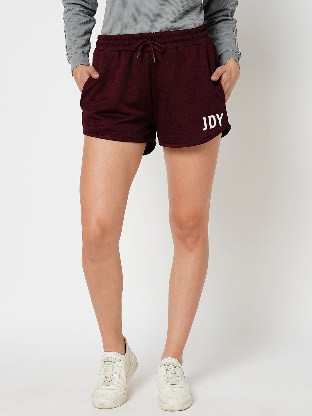 Sweat clearance shorts maroon