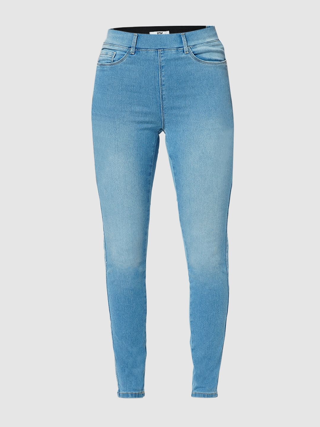 Pale blue jeggings sale