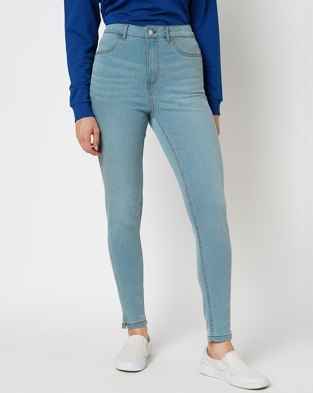 Blue Denim Comfort lady Fashion Jeggings, Casual Wear, Slim Fit at Rs 999  in Mumbai