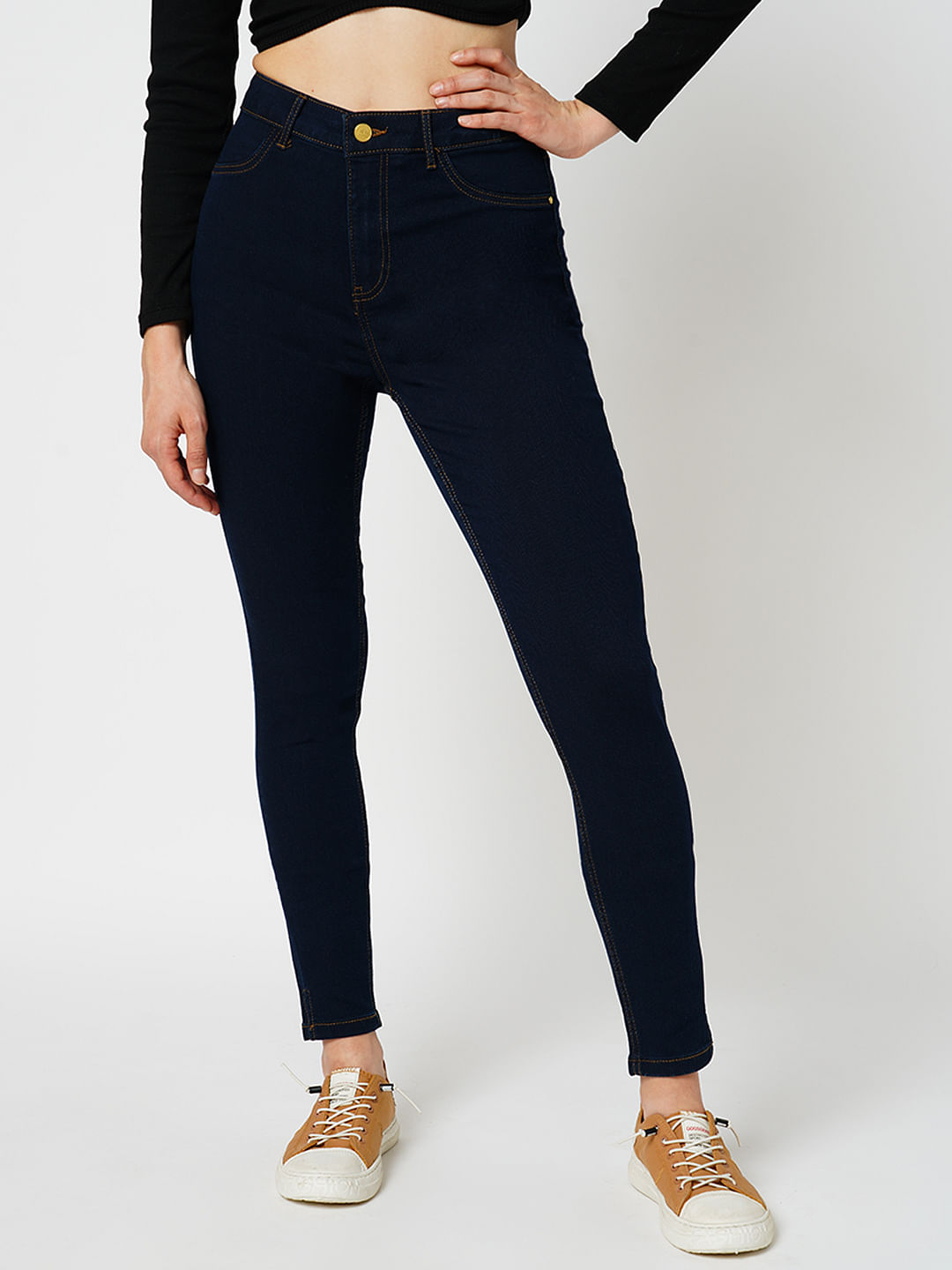 Dark 2024 navy jeggings