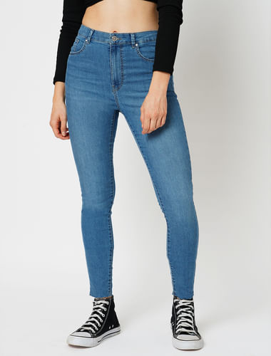 JDY by ONLY Light Blue High Rise Skinny Jeans
