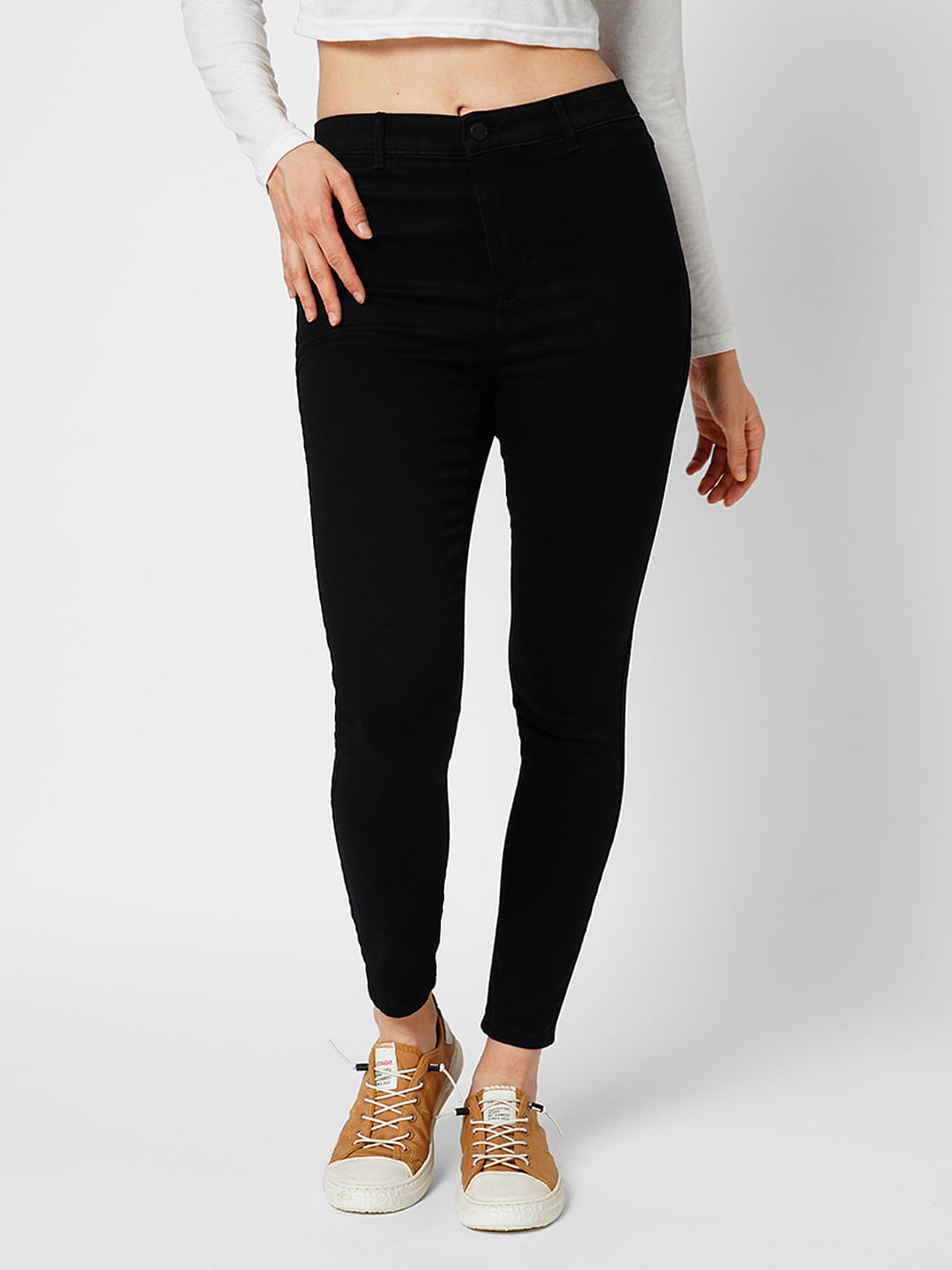 Only black hot sale skinny jeans