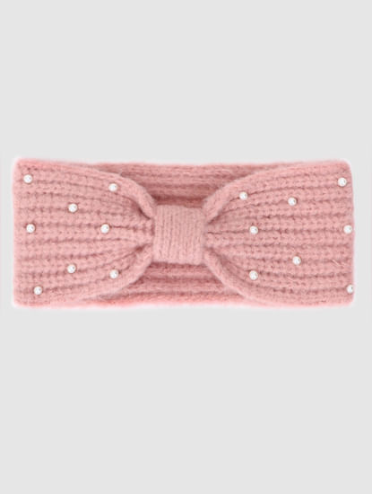 Pink Pearl Detail Headband