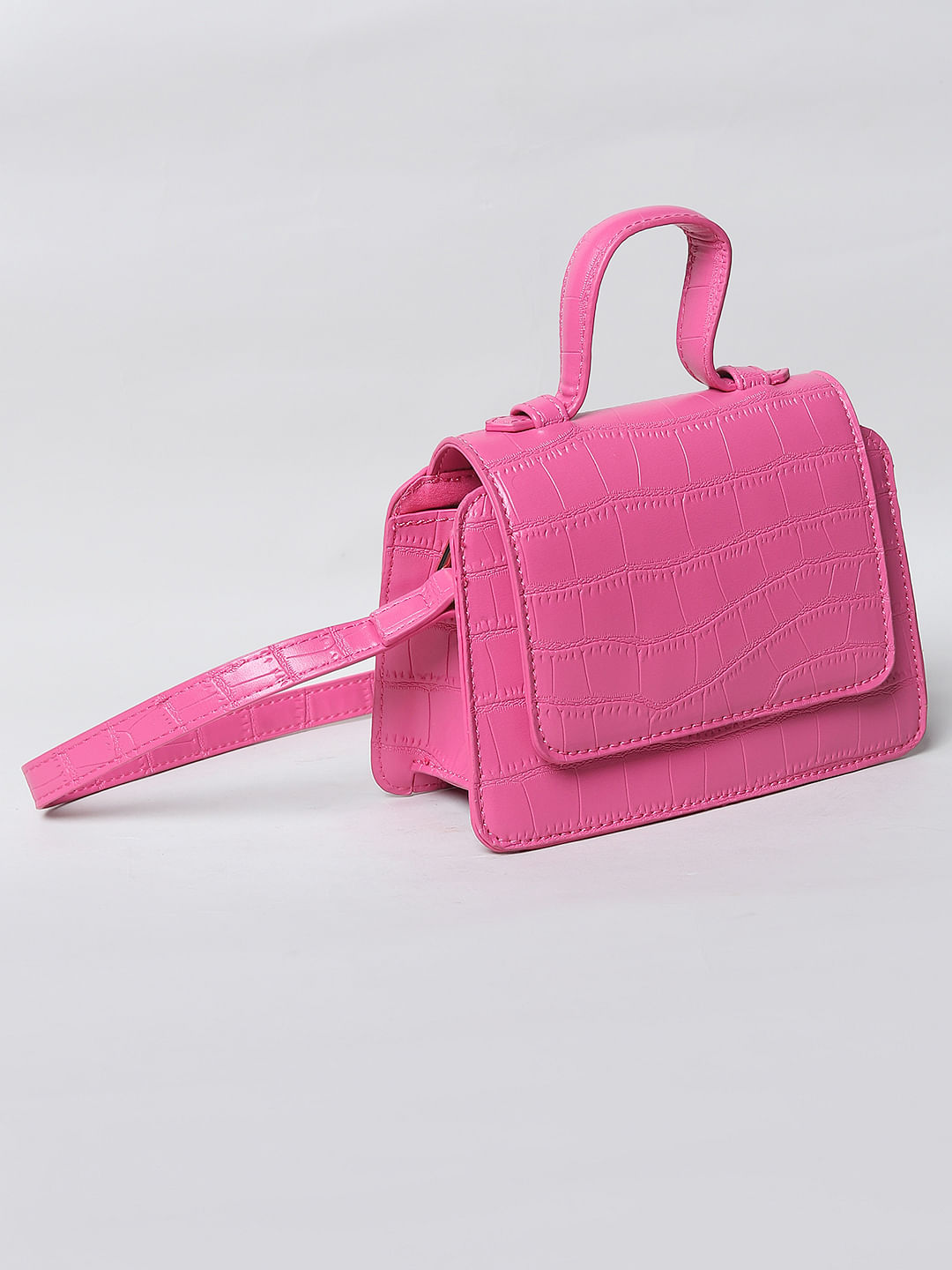 WOMEN FASHION Bags Leatherette Pink Single discount 52% Zara Crossboyd bag 