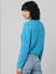 Blue Printed Pullover