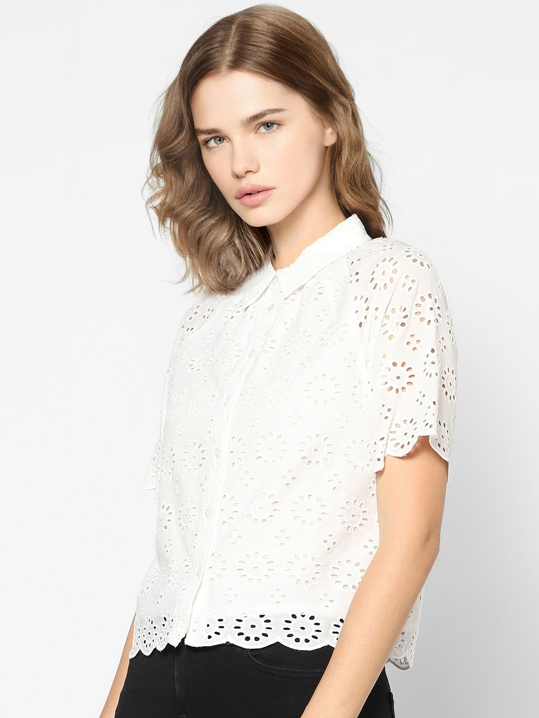WOMEN FASHION Shirts & T-shirts Blouse Sailor Mango blouse discount 91% Blue/White L 