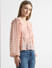 Pink Dobby Top