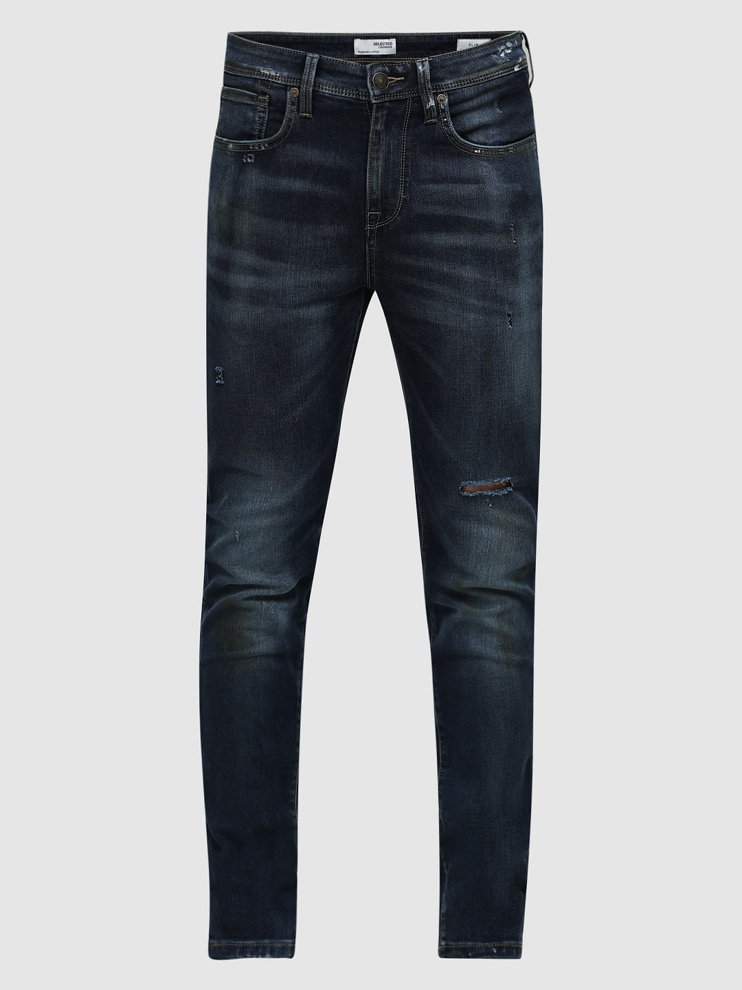 Jean slim hotsell court homme