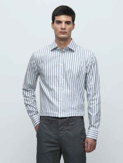Buy Striped Shirts for Men, Vertical Striped Shirt at SELECTED HOMME
