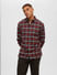 Rust Brown Flannel Check Shirt