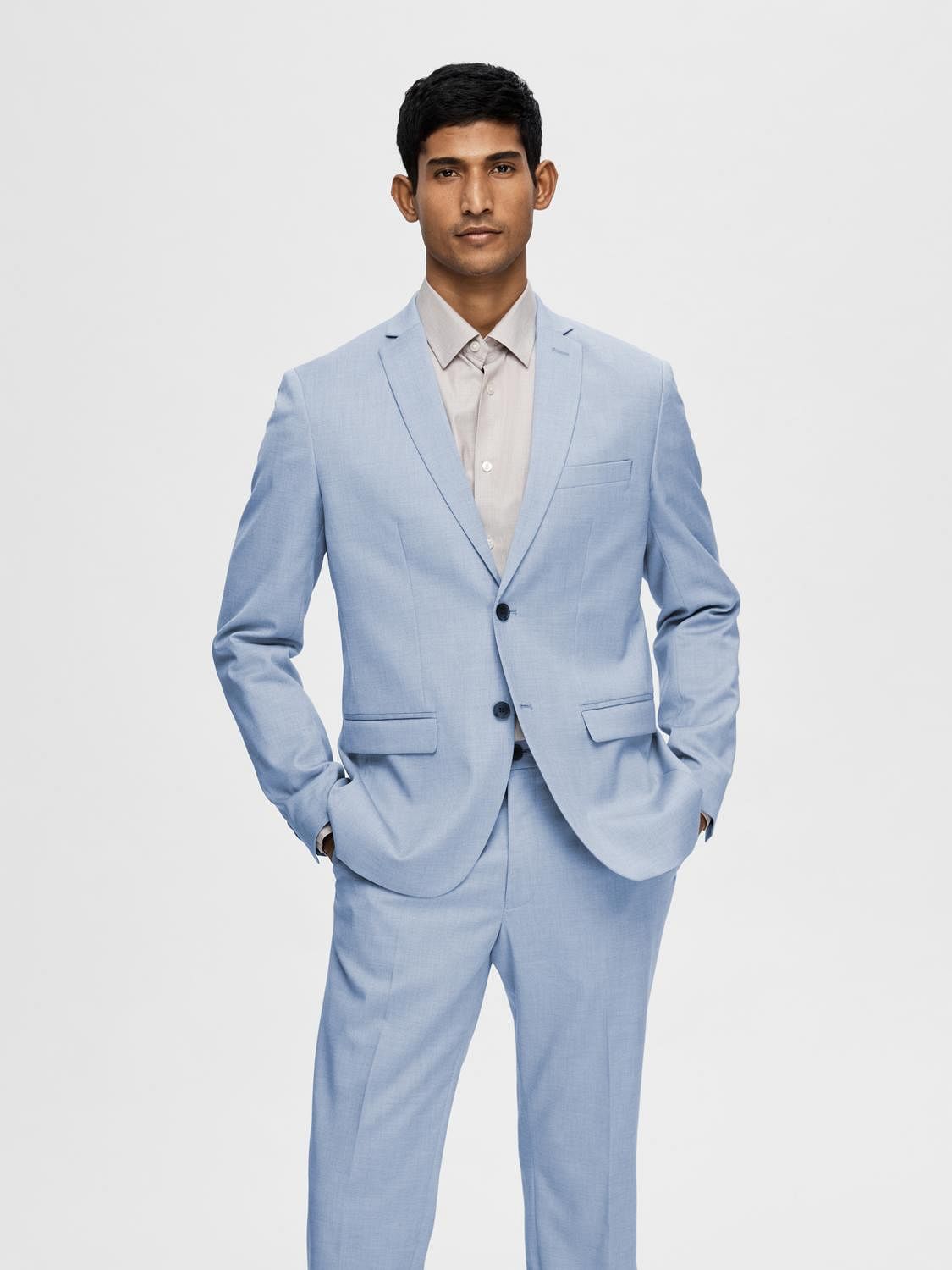 Blue blazer online suit