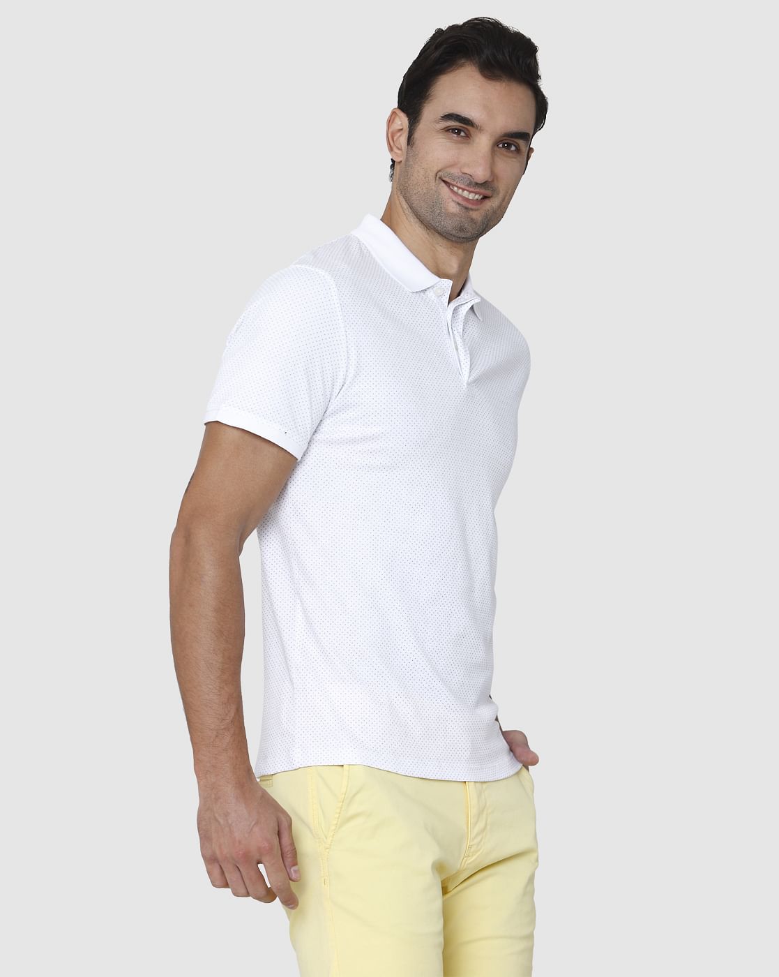 white polo khaki pants