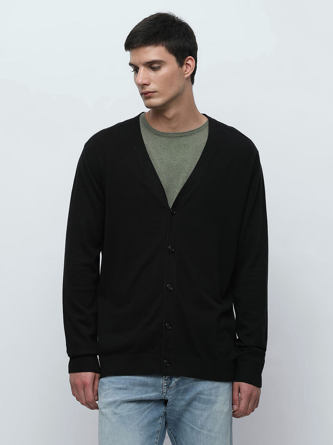Buy Cardigan for Men, Men Cardigan Sweater: SELECTED HOMME