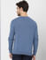 Blue Cotton Pullover