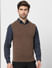 Brown Woollen Waistcoat 