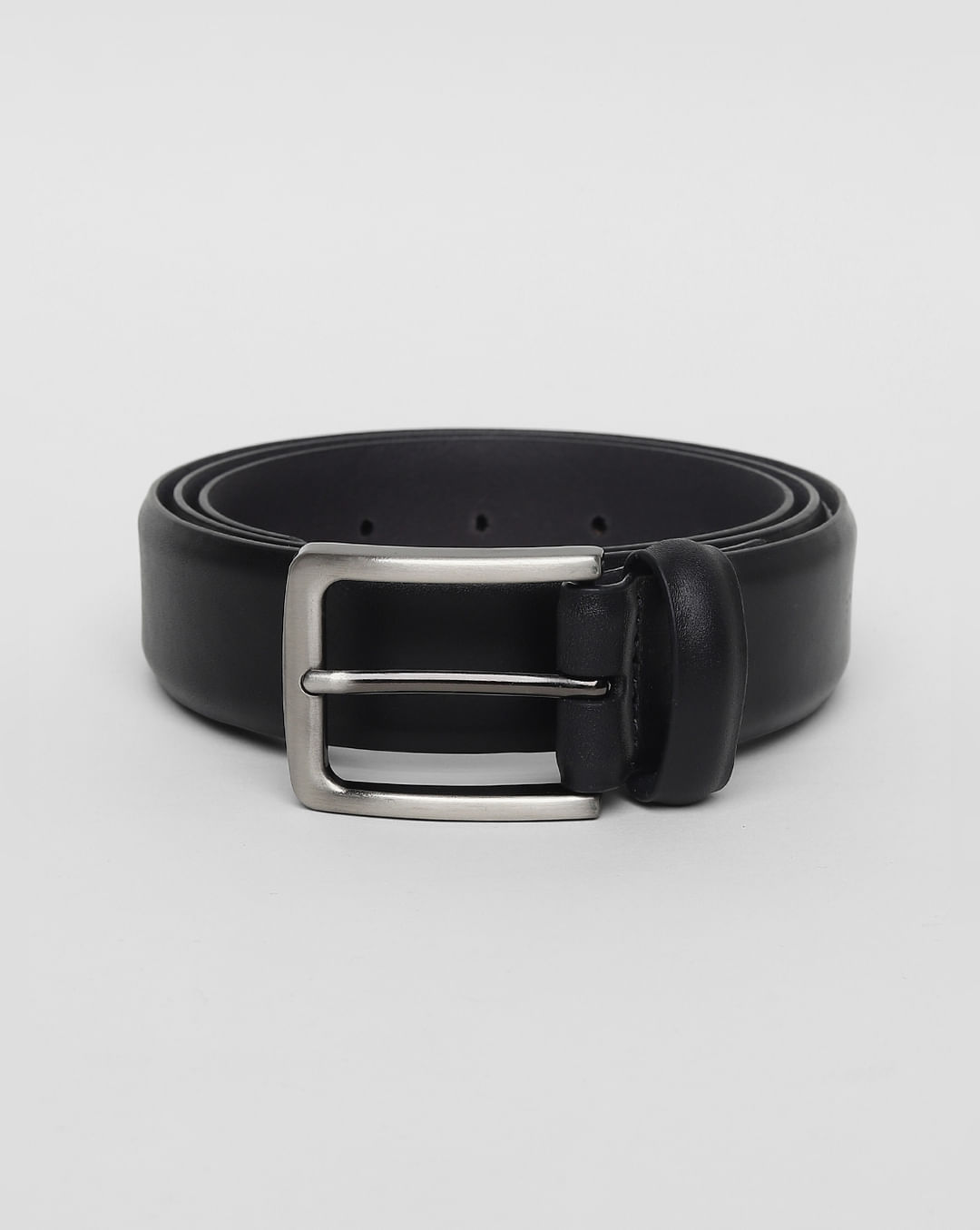 Buy Black Leather Formal Belt for Men Online at SELECTED HOMME