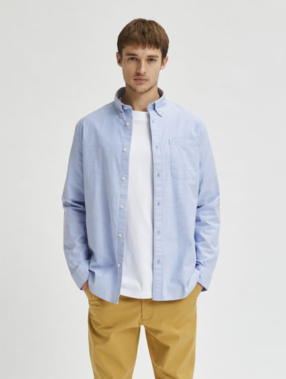 Light Blue Organic Cotton Shirt