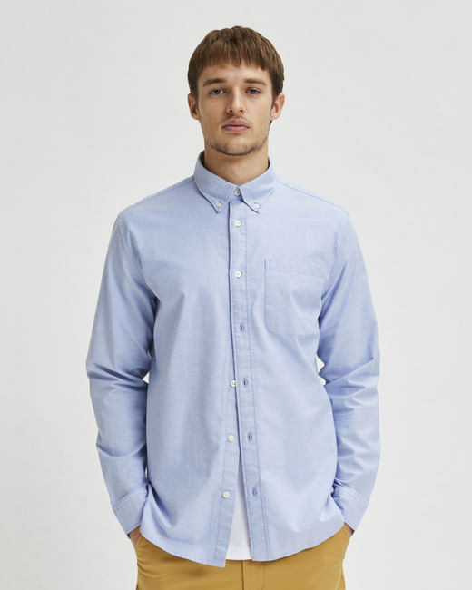 Light Blue Organic Cotton Shirt
