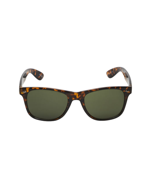 Brown Printed Sunglasses