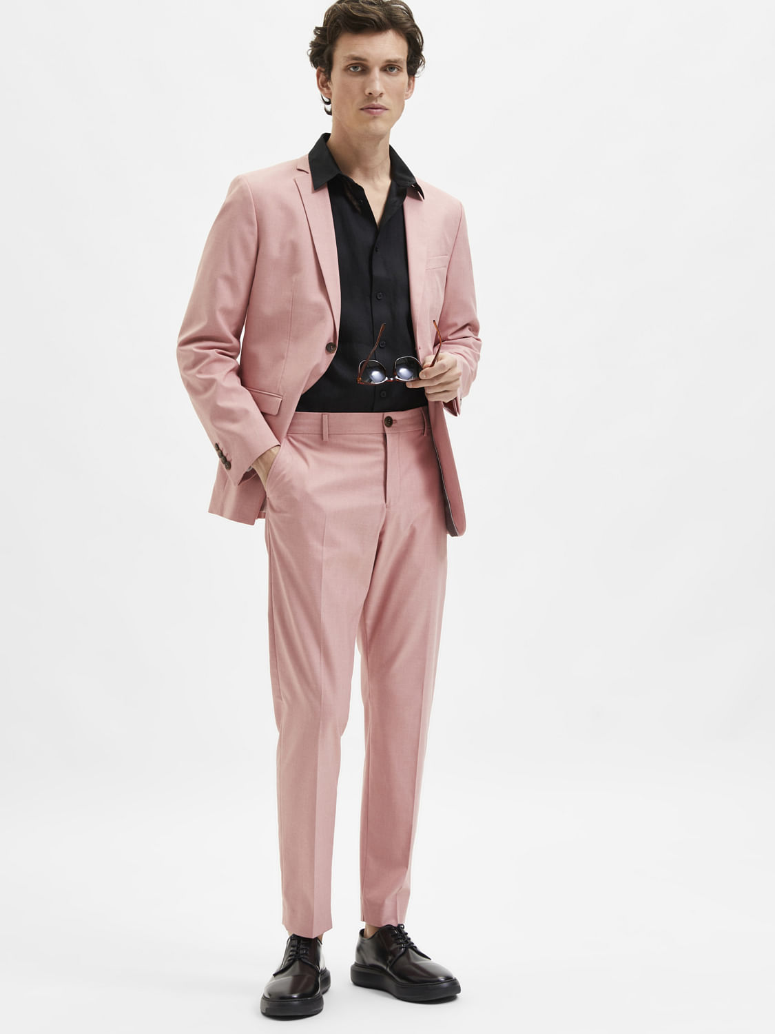 Pink trouser suit - Size M – Moods Milano
