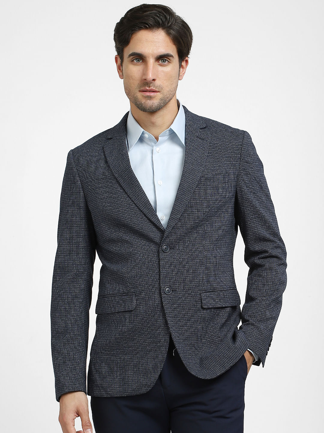 Buy Blue Blazers for Men Navy Blue Blazer Online at SELECTED HOMME